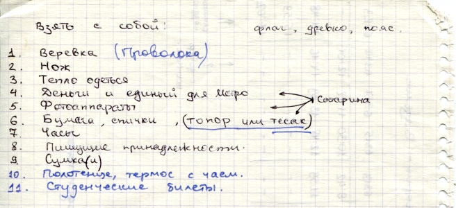 список
